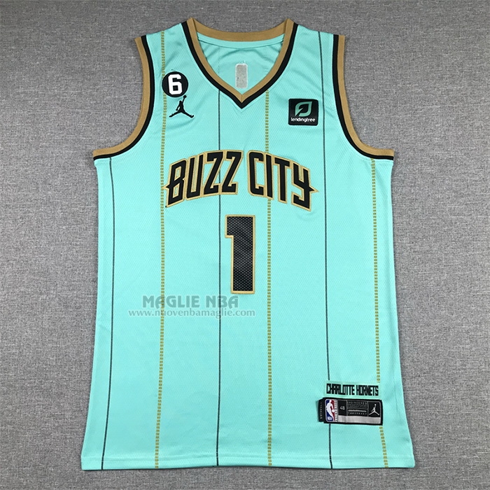 Maglia
 LaMelo Ball NO 1 Charlotte Hornets Citta
 Verde
